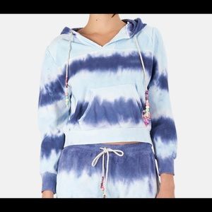 LoveShackFancy Kirby Tie-dye Print Hoodie